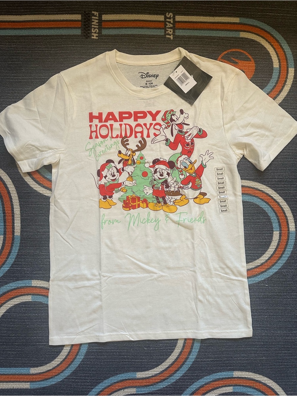 Disney 'Happy Holidays' Mickey & Friends Christmas Graphic Tee